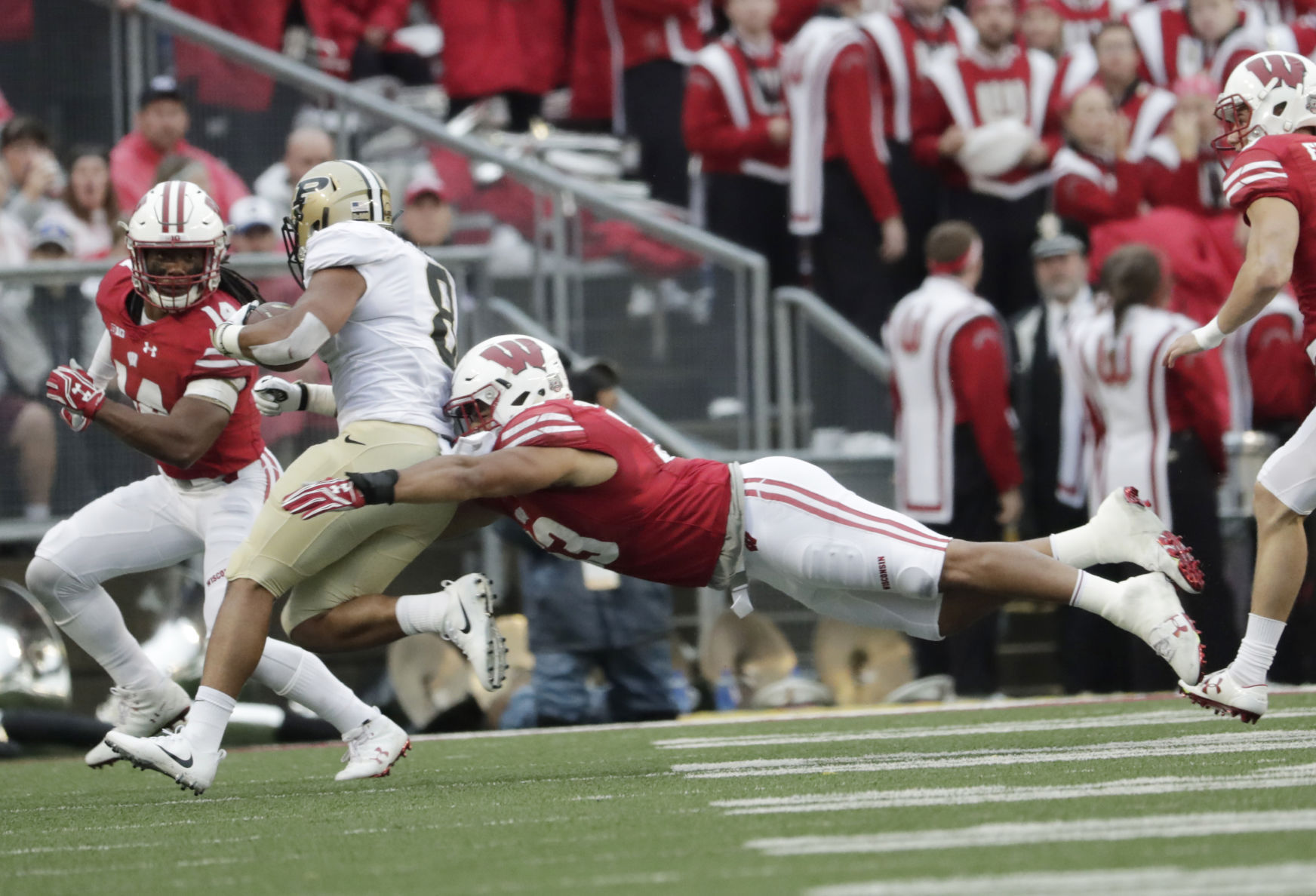 Oct. 14 - No. 7 Wisconsin 17, Purdue 9